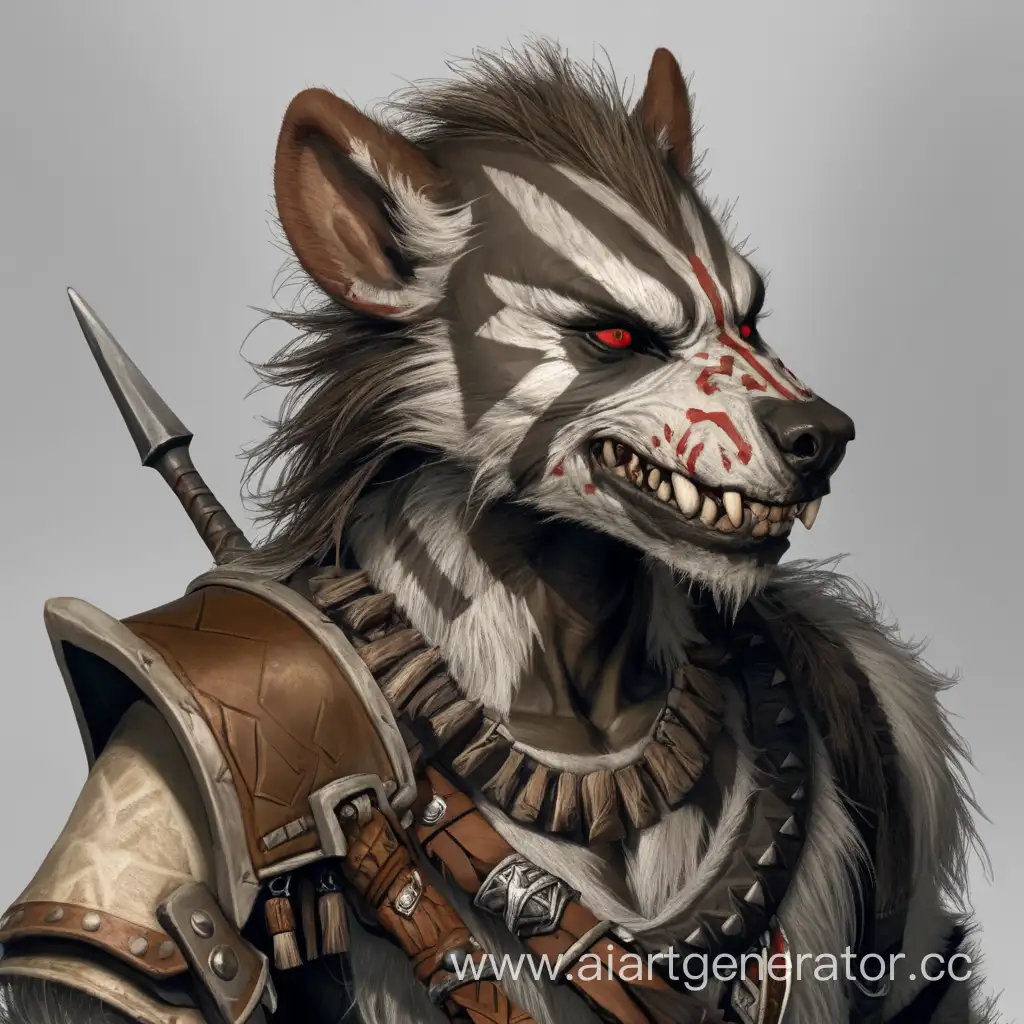 Mystical-Gnoll-Warrior-in-Enchanted-Forest