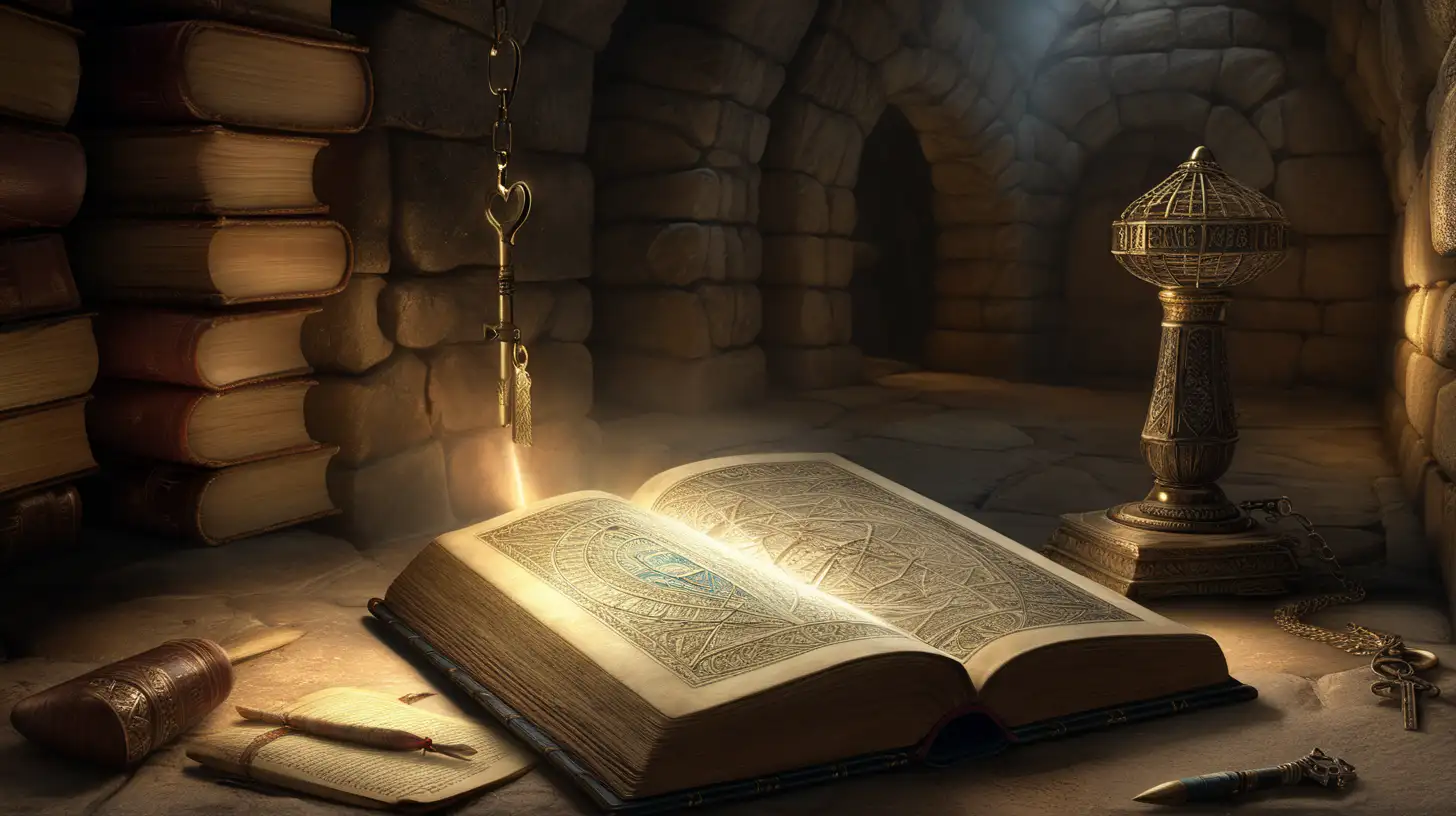 The Ancient Book of Enoch Unveiling Lost Wisdom in Torchlit Obscurity