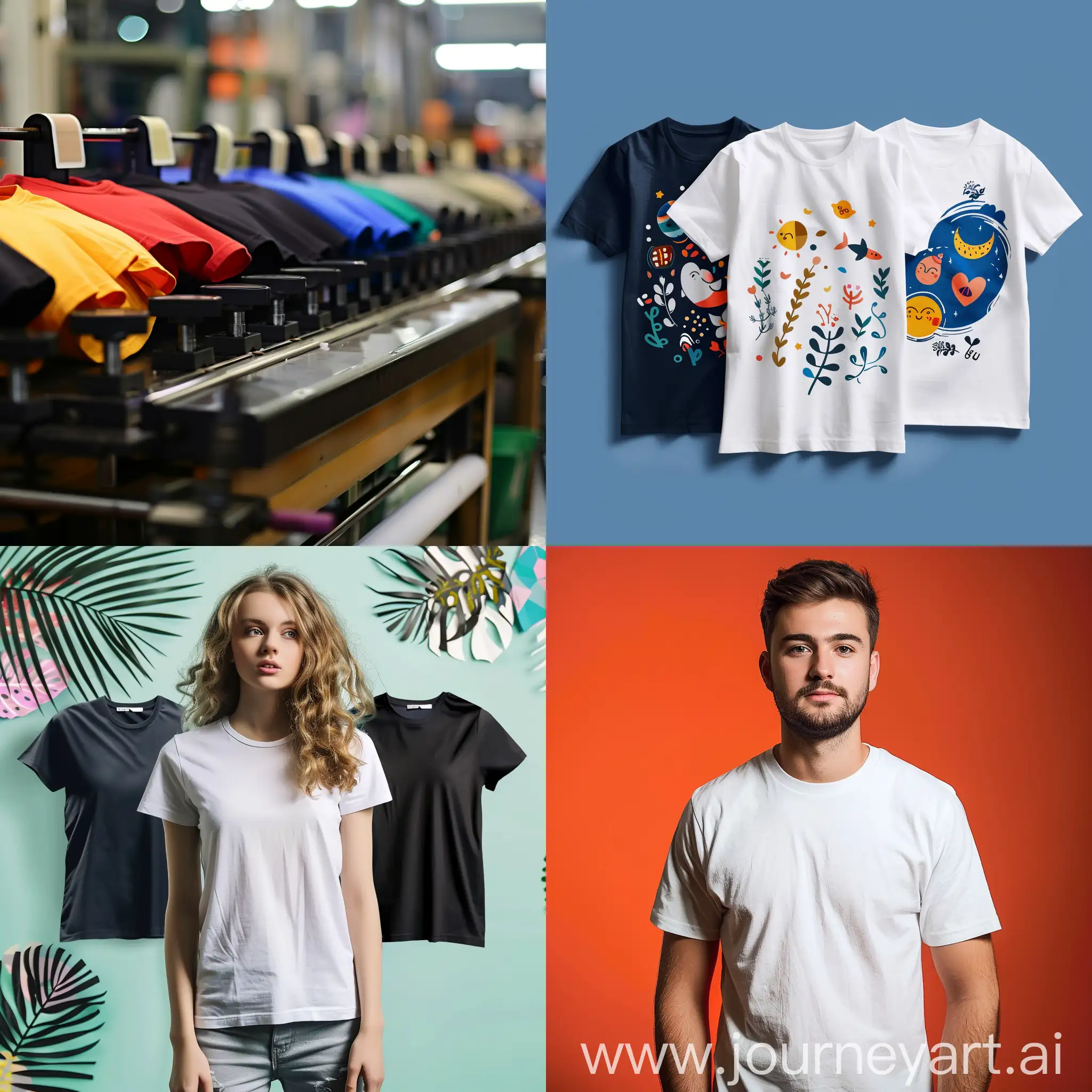 Vibrant-TShirt-Printing-Showcase-with-Versatile-Designs