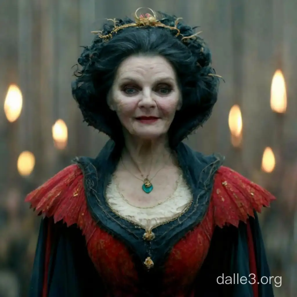 Snow White Witch Evil Stepmother Portrait 