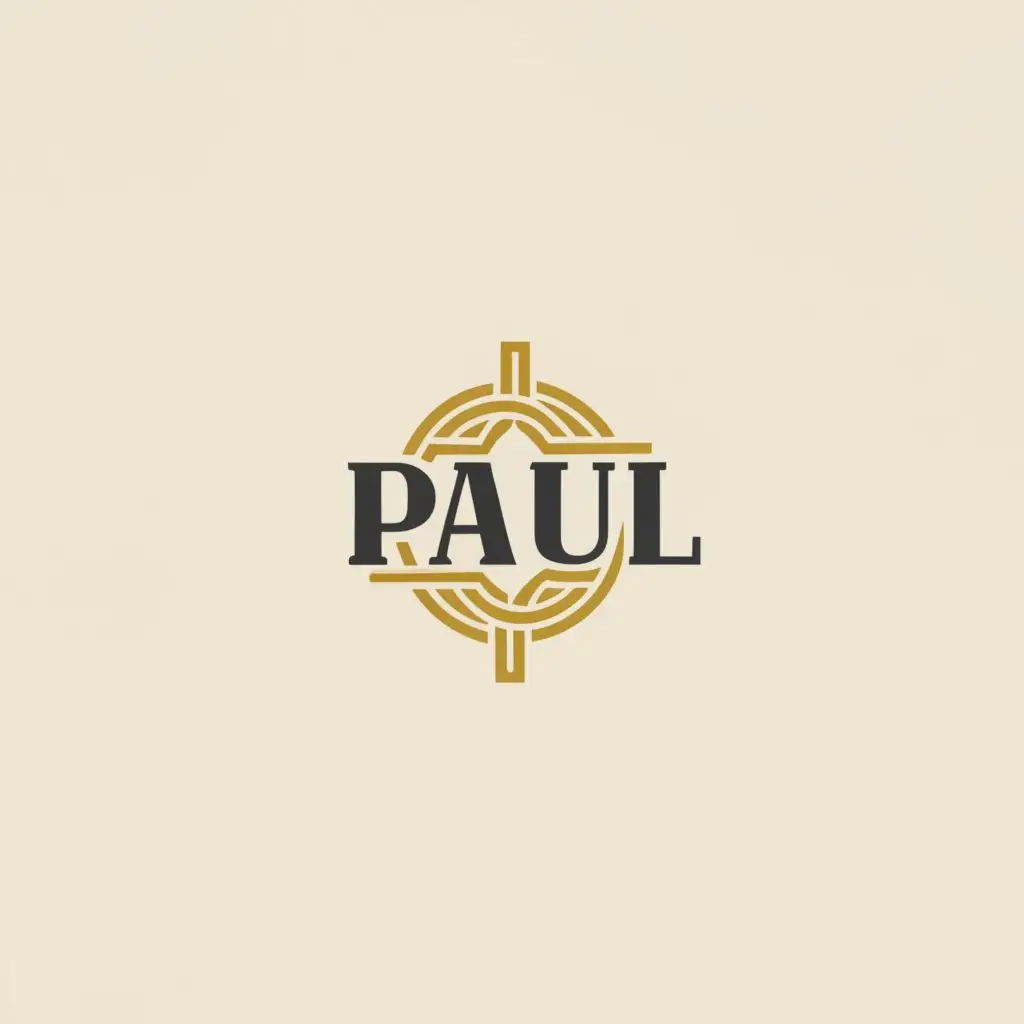 LOGO-Design-for-Paul-Elegant-Golden-Ring-Symbol-on-a-Crisp-Background