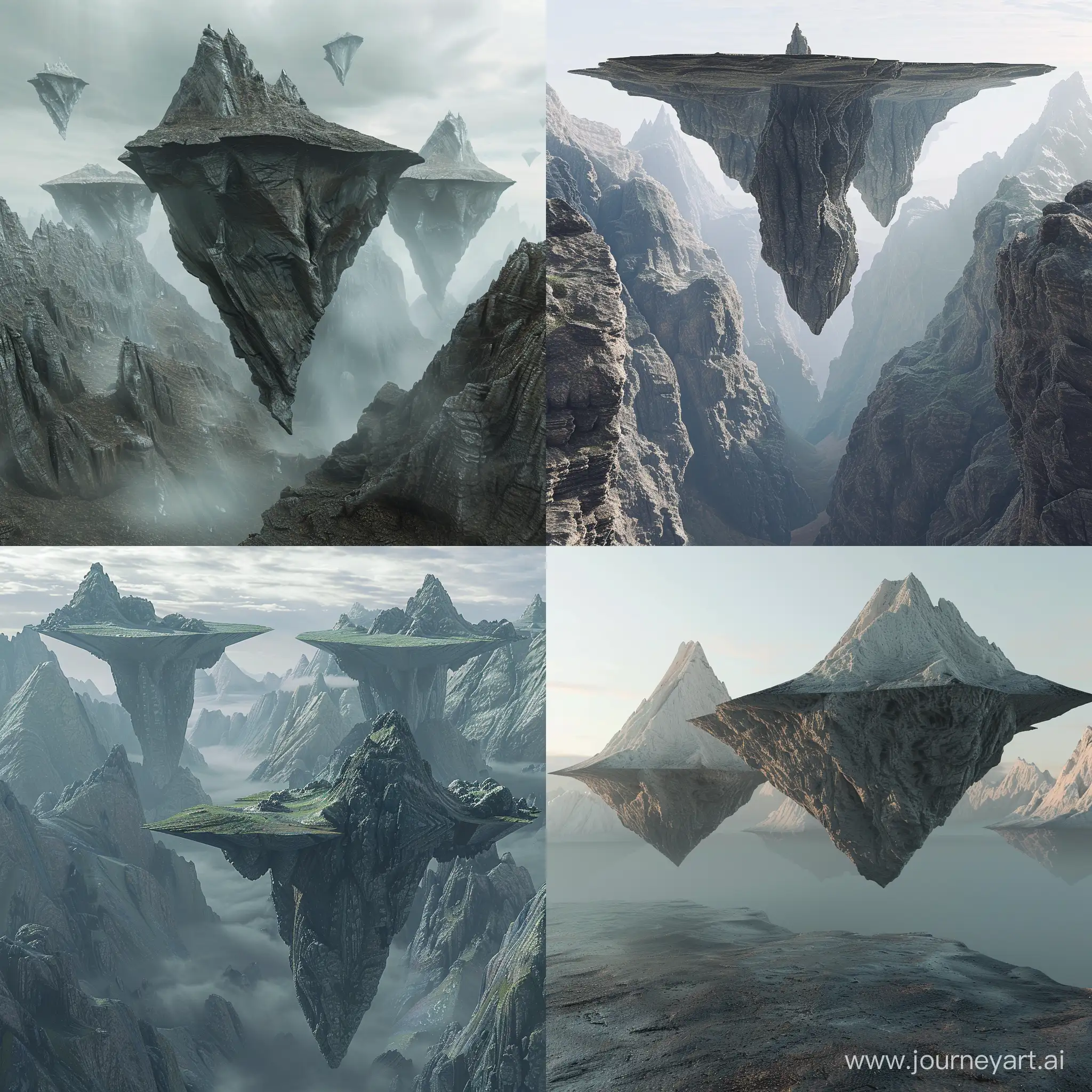 Eerie-Alien-Landscape-with-Floating-Mountains