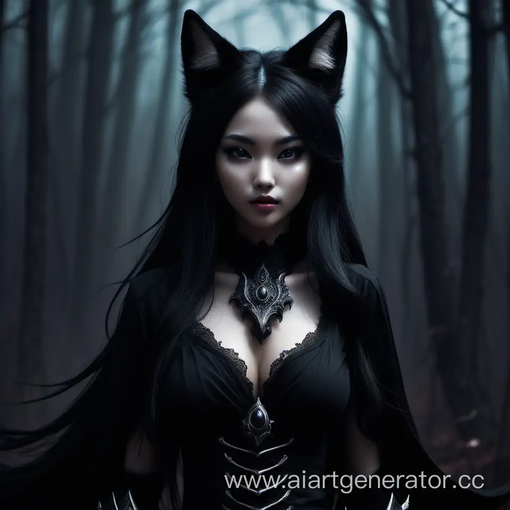 Enchanting-Dark-Fantasy-Mysterious-Girl-with-Black-Fox