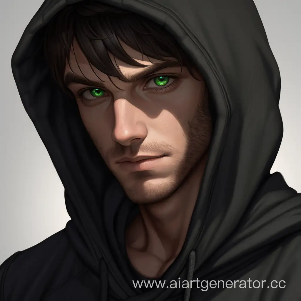 Mysterious-Man-in-Black-Hoodie-with-Striking-Green-Eyes