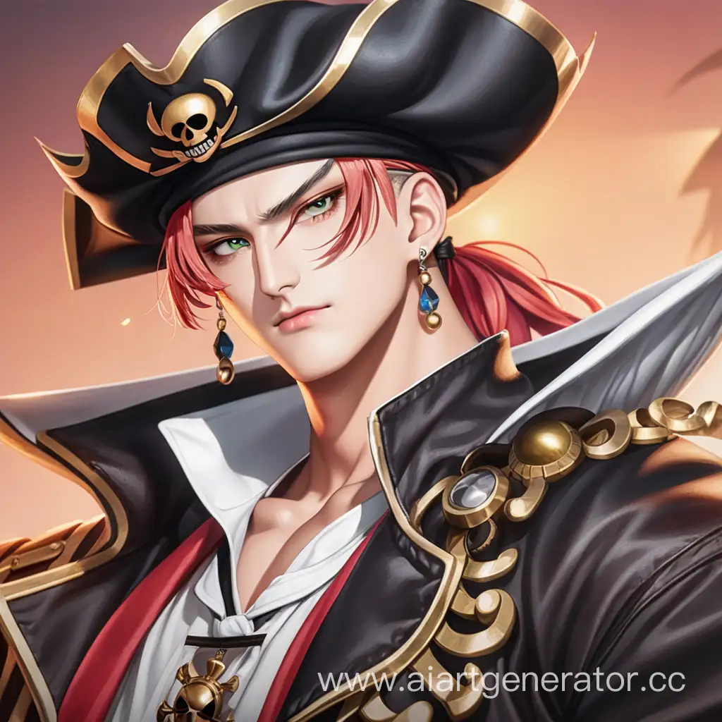 Ateez-Pirate-King-Fan-Art-Captivating-Illustration-of-the-Kpop-Group-Embracing-Pirate-Aesthetics