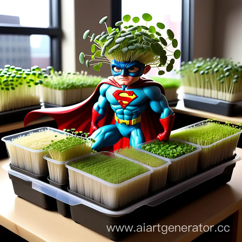 Microgreen-Superhero-Cartoon