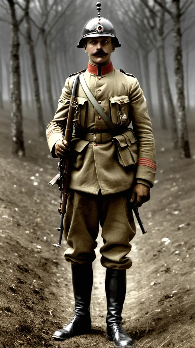 World War 1 French Military Uniforms and Trench Warfare