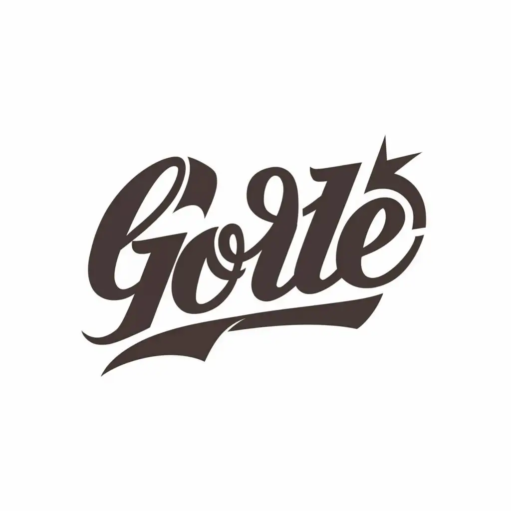 logo, cloths, with the text "GOLE", typography, be used in Retail industry
