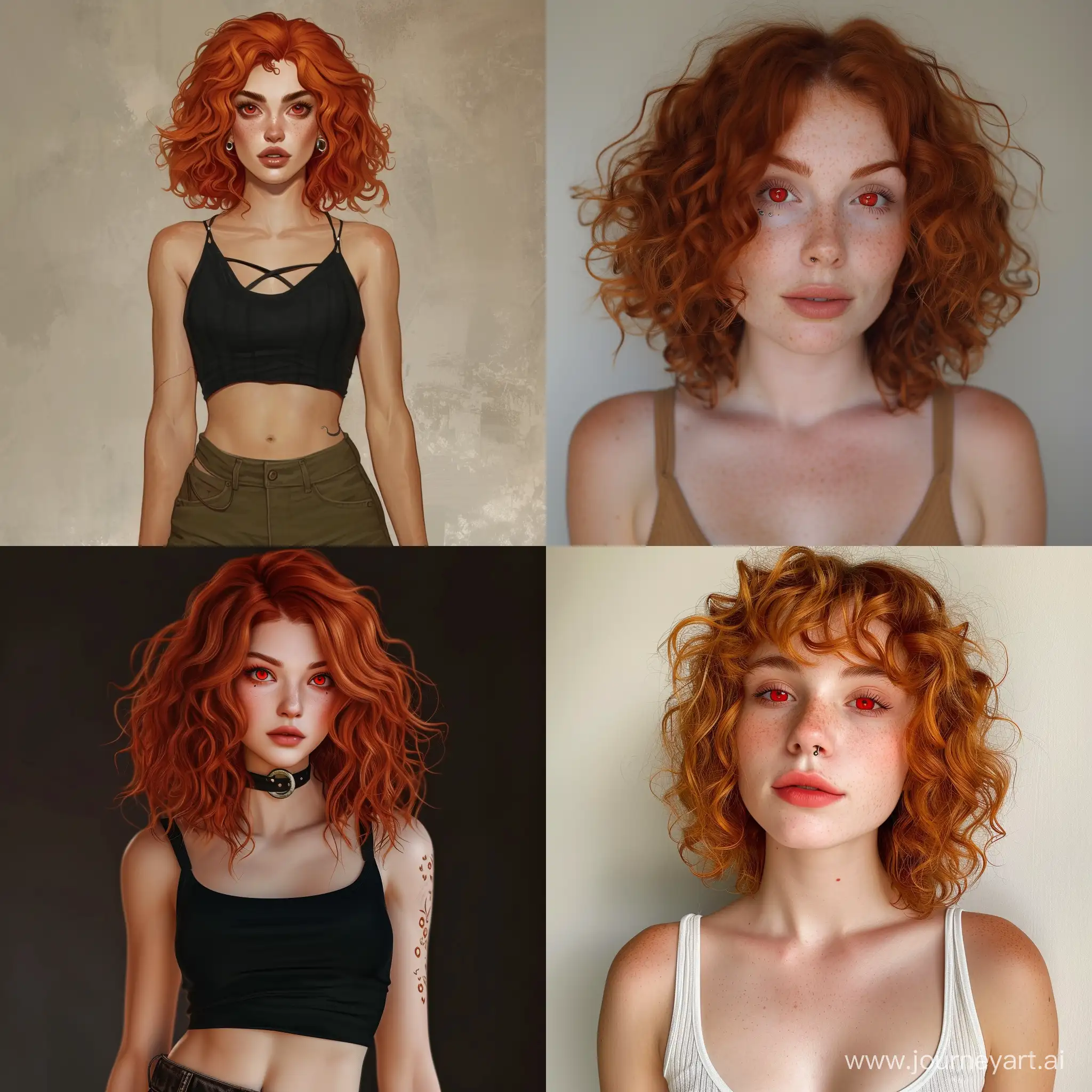 Vibrant-CurlyHaired-Character-with-Piercing-Eyes-and-Tanned-Skin