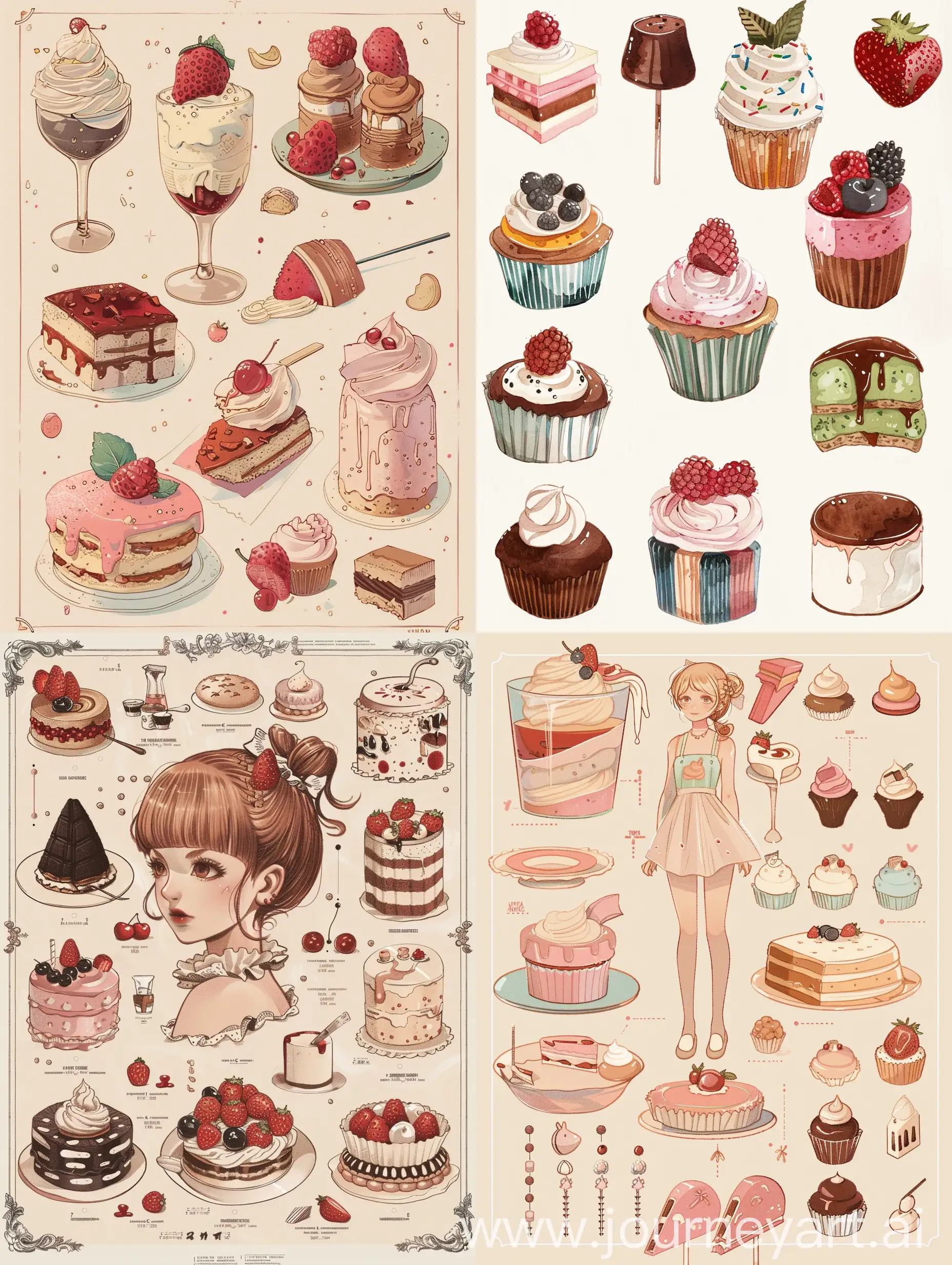 Humanized-Sweets-Creative-Dessert-Reference-Sheet