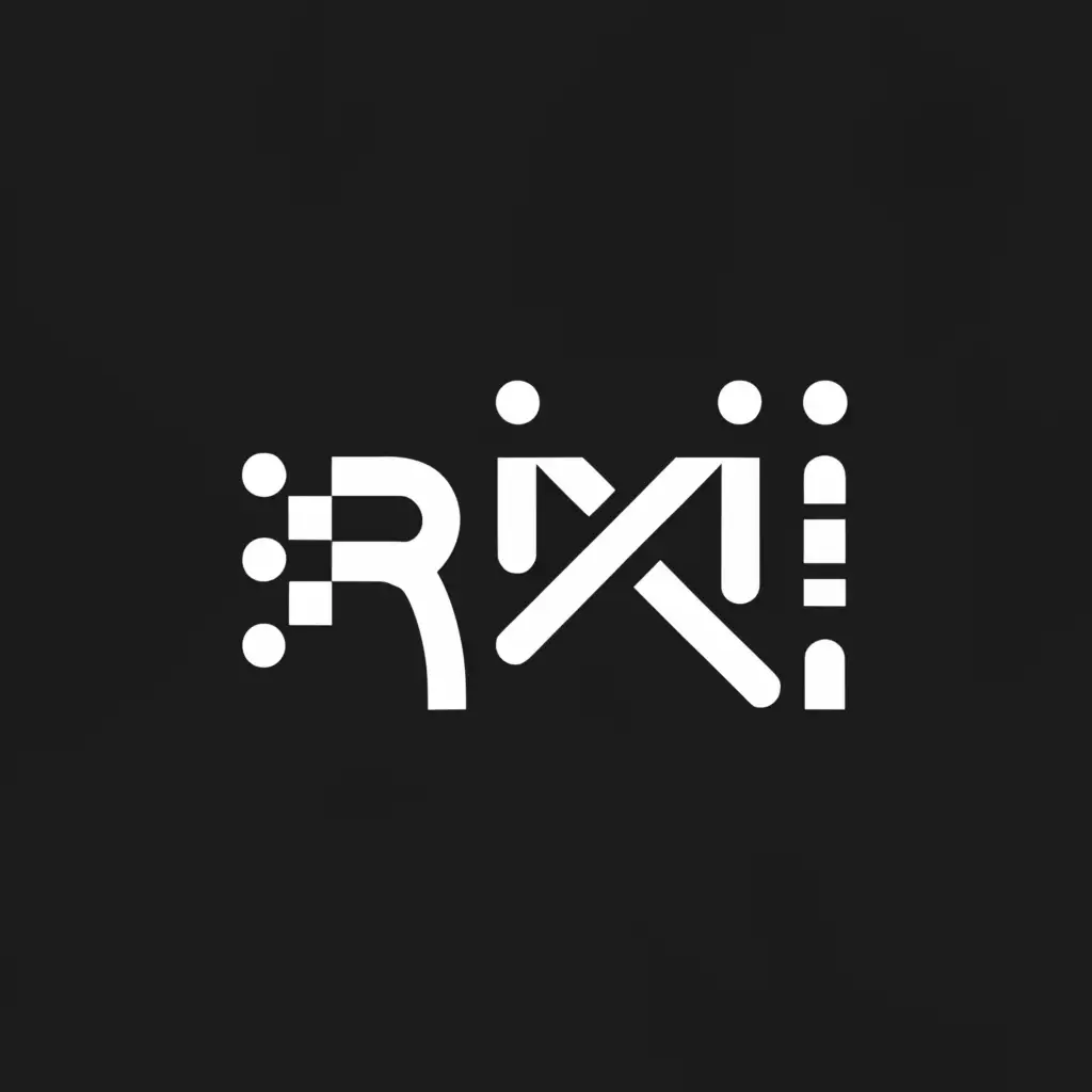 a logo design,with the text "RIXI Records", main symbol:music,Moderate,be used in Entertainment industry,clear background