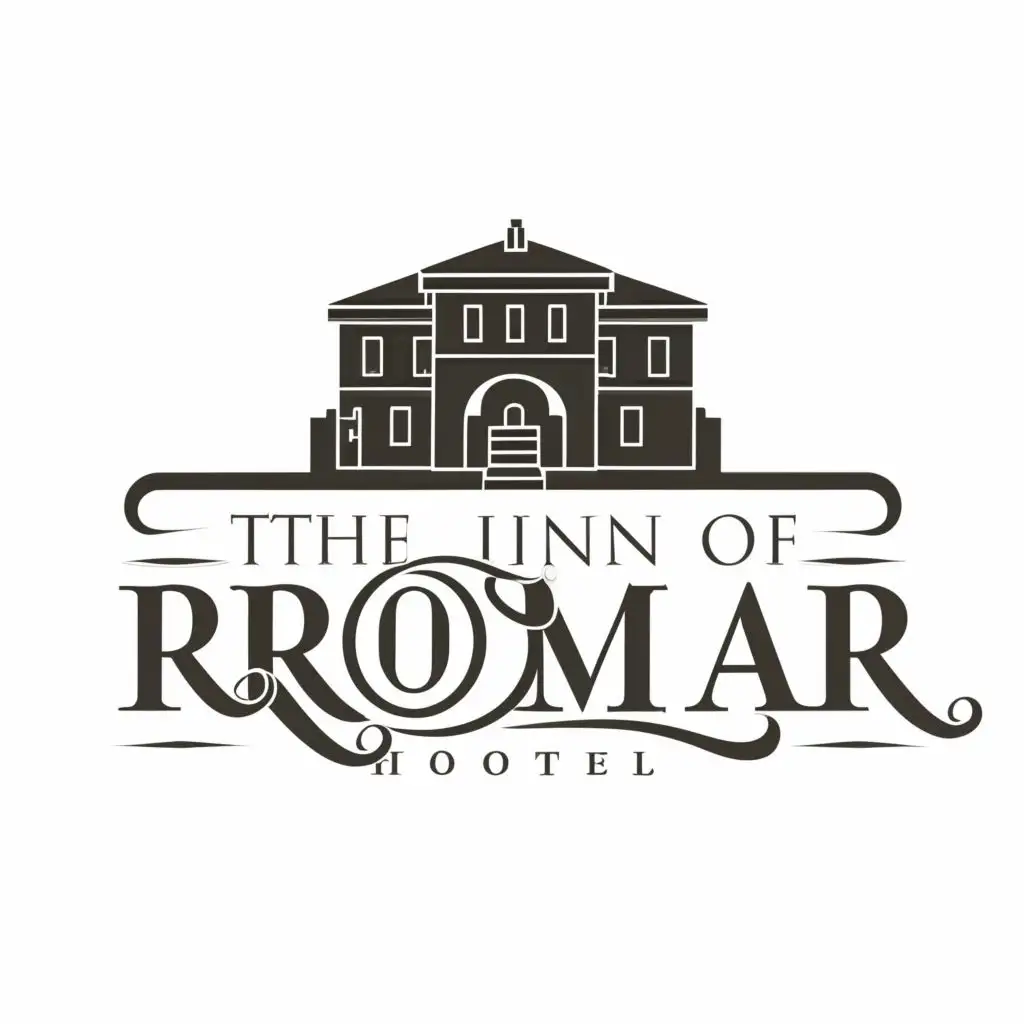 logo, hotel, with the text "the inn of Romar", typography, be used in Travel industry