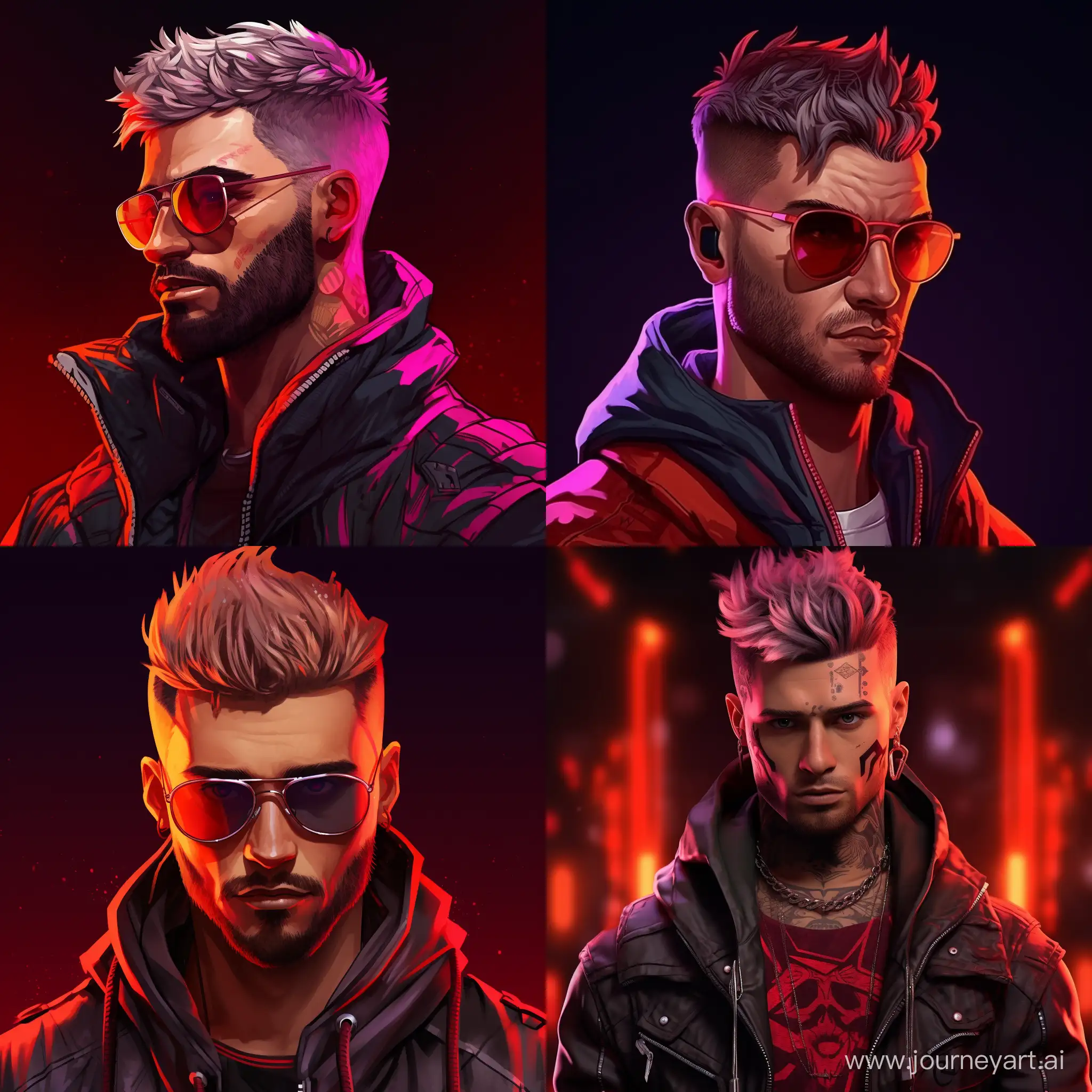 Cyberpunk-RED-Eastern-European-Fixer-Avatar-with-Vivid-Hairstyle-and-Nose-Ring