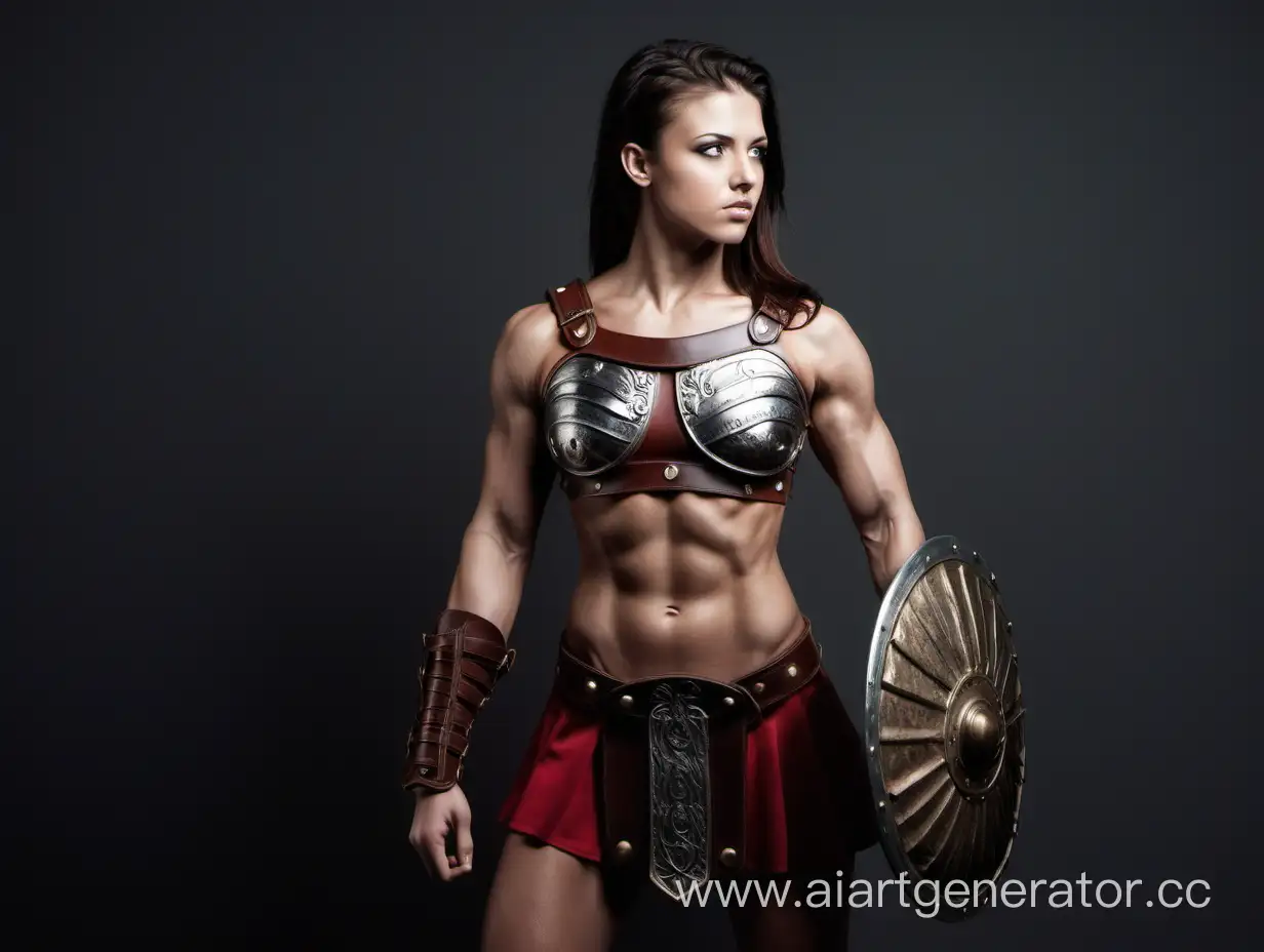 Muscular-Female-Gladiator-Stands-Victorious-in-Arena