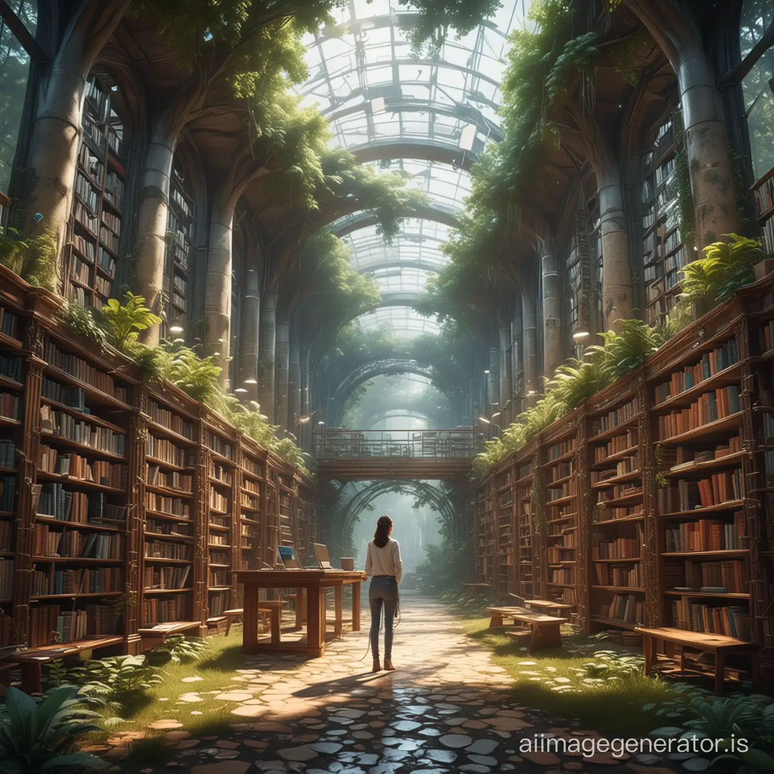 Enchanting-Natural-Library-AIEnhanced-Learning-Oasis