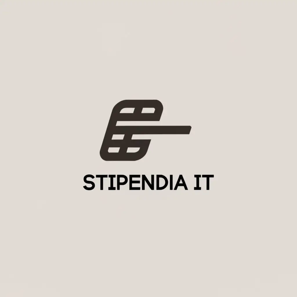 a logo design,with the text "Stipendia IT", main symbol:computing,Moderate,be used in Technology industry,clear background