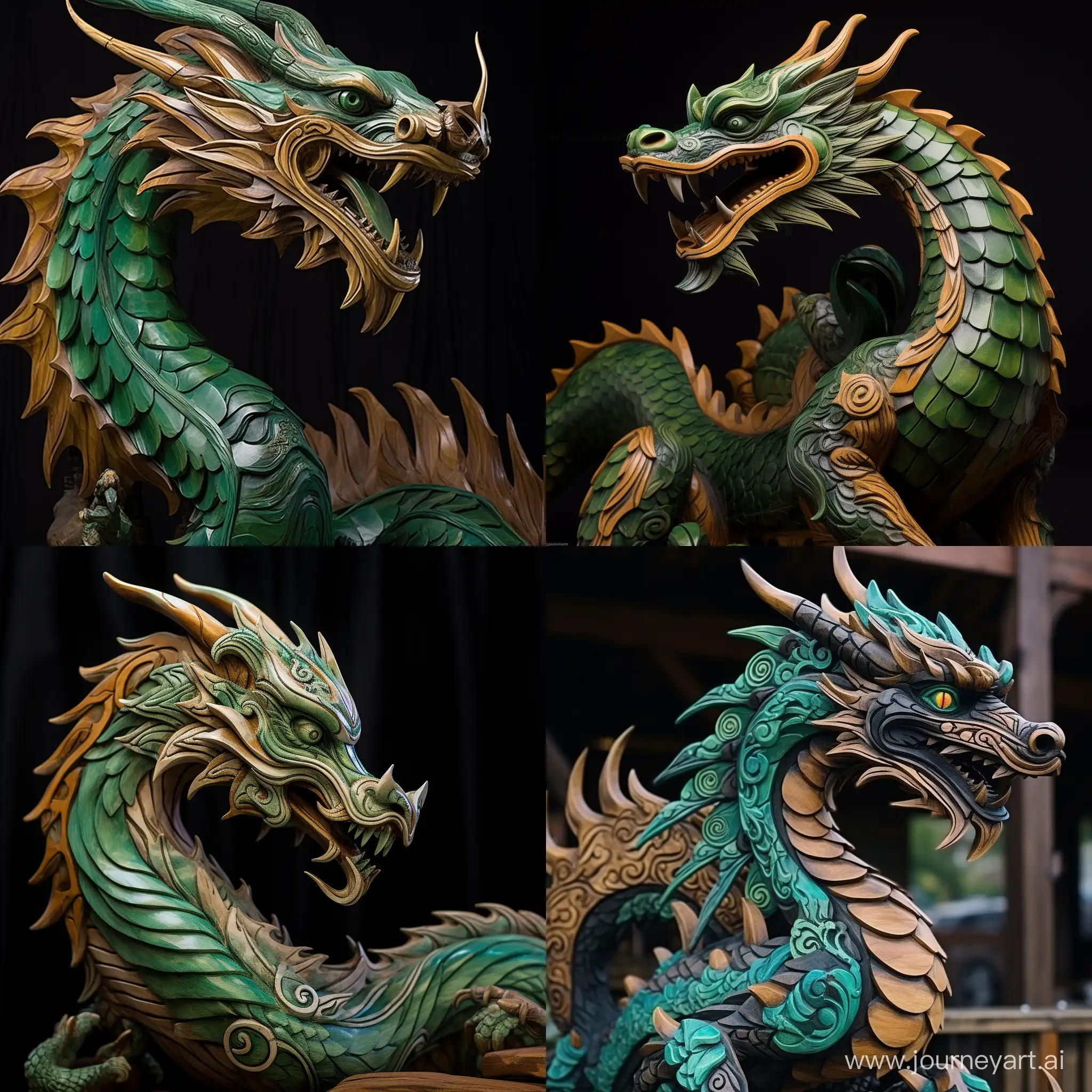 Enchanting-Green-Wooden-Dragon-Sculpture-Fantasy-Art-2024