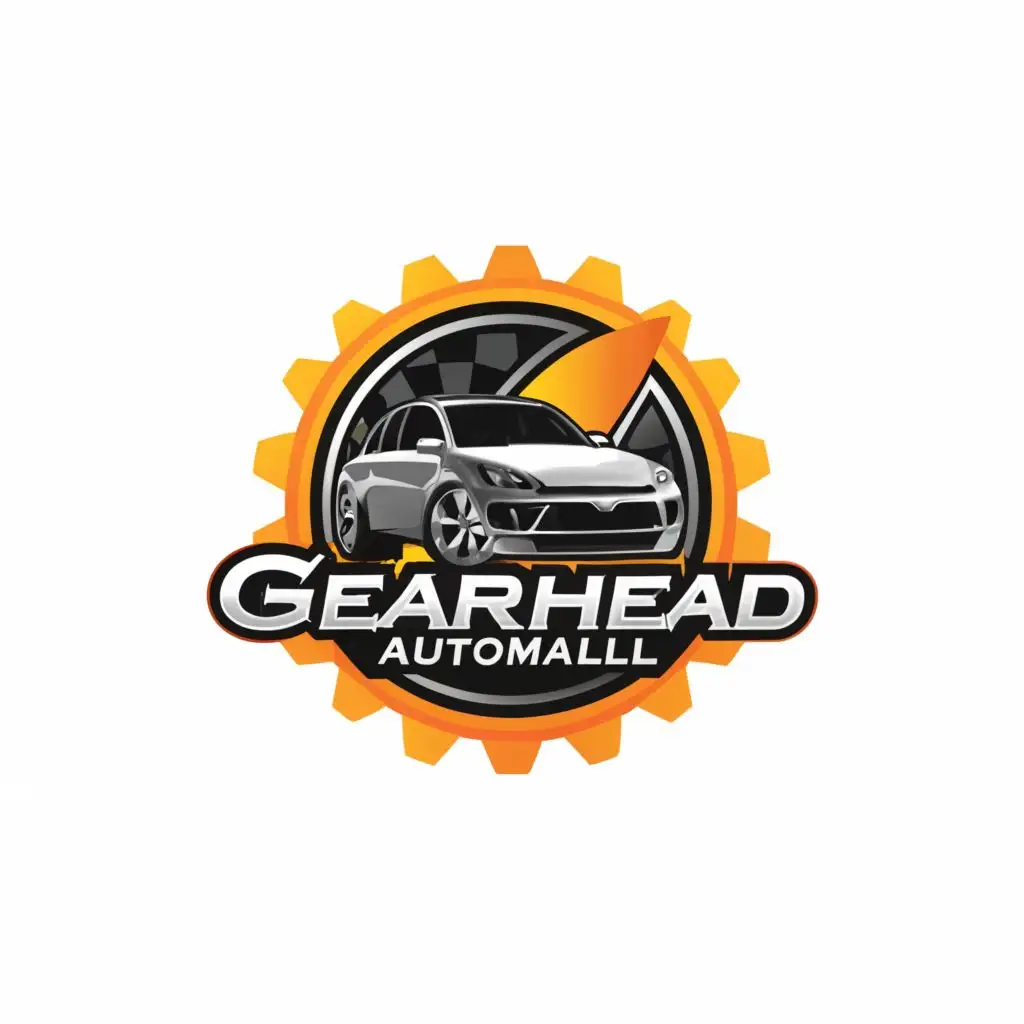 LOGO-Design-for-Gearhead-AutoMall-Combining-GearHead-Symbolism-with-Automotive-Elegance