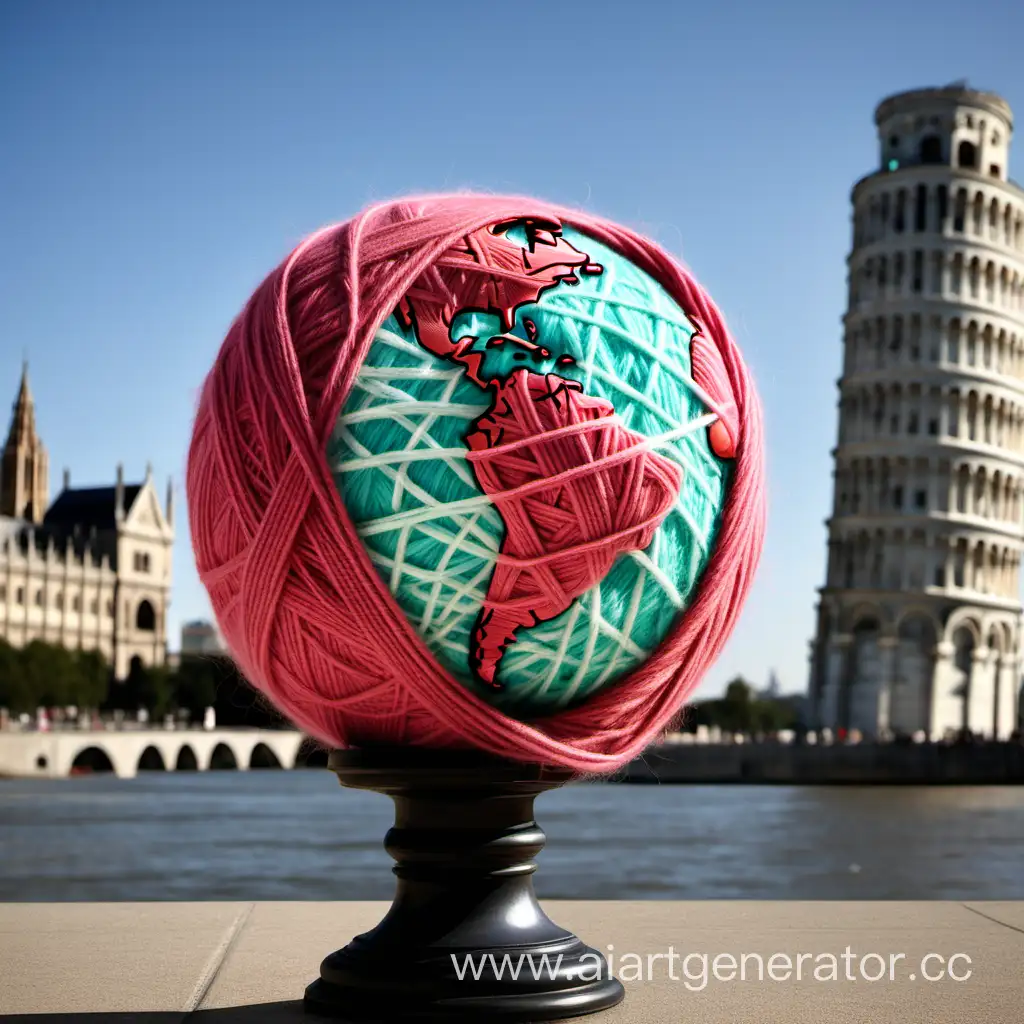 Yarn-Ball-Journey-Around-World-Landmarks