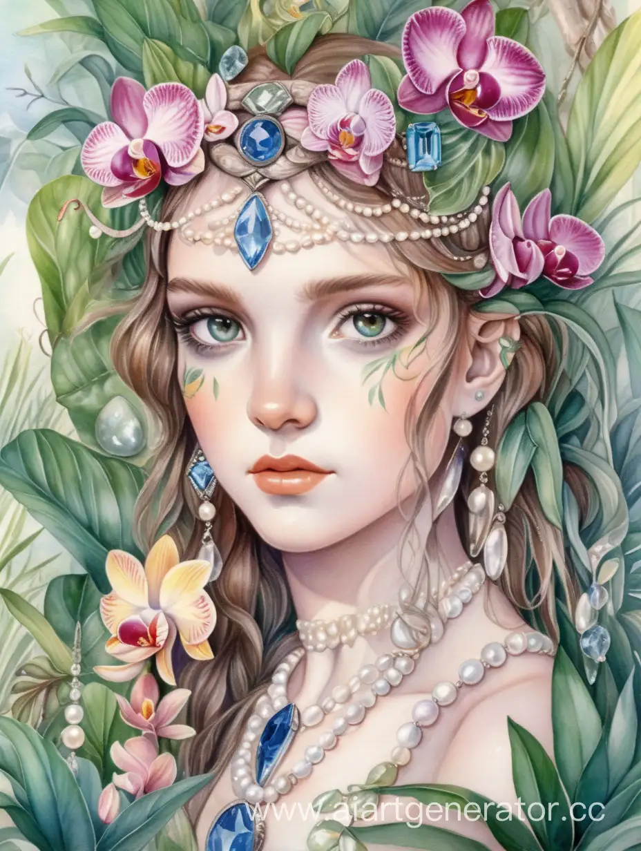 Exquisite-Slavic-Girl-Amid-Jungle-Serenity-with-Orchids-and-Precious-Gems