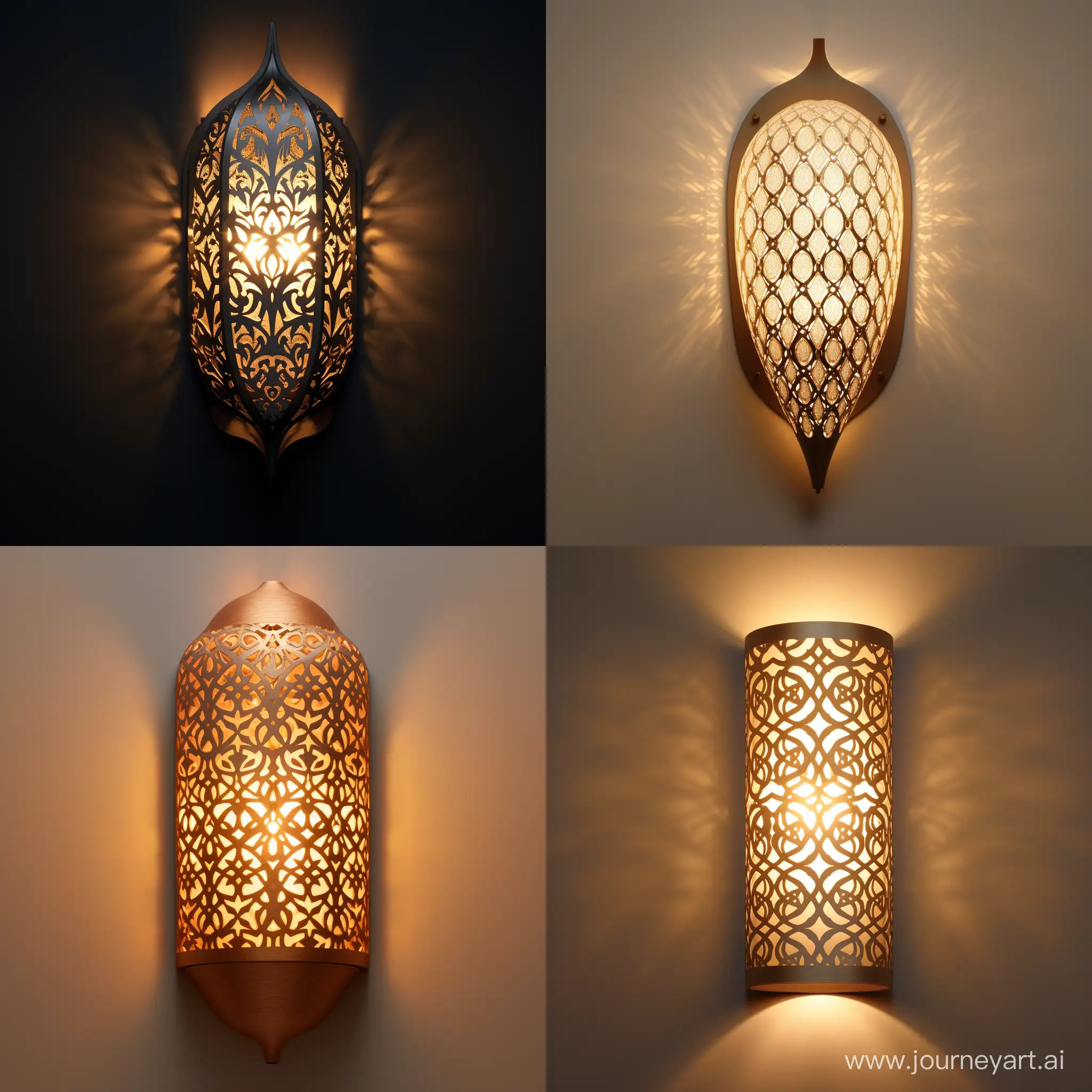 Modern-Islamic-Pattern-Mesh-Wall-Light-Lamp