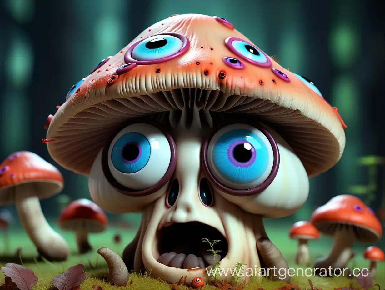 Enchanting-3D-Mushroom-with-Multiple-Eyes-Hat