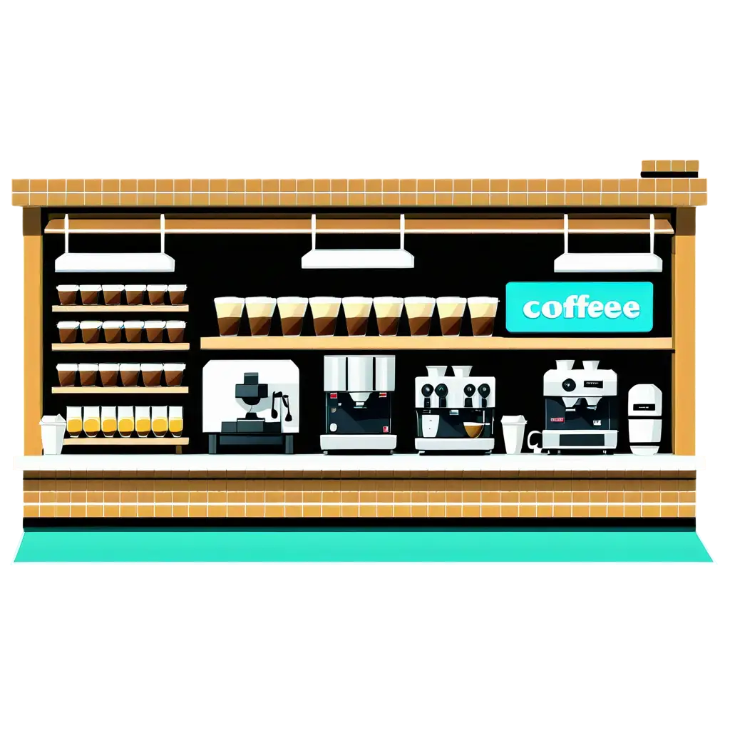 8Bit-Pixel-Art-PNG-Retro-Coffee-Shop-Interior-with-Espresso-Machines-and-Pastry-Case