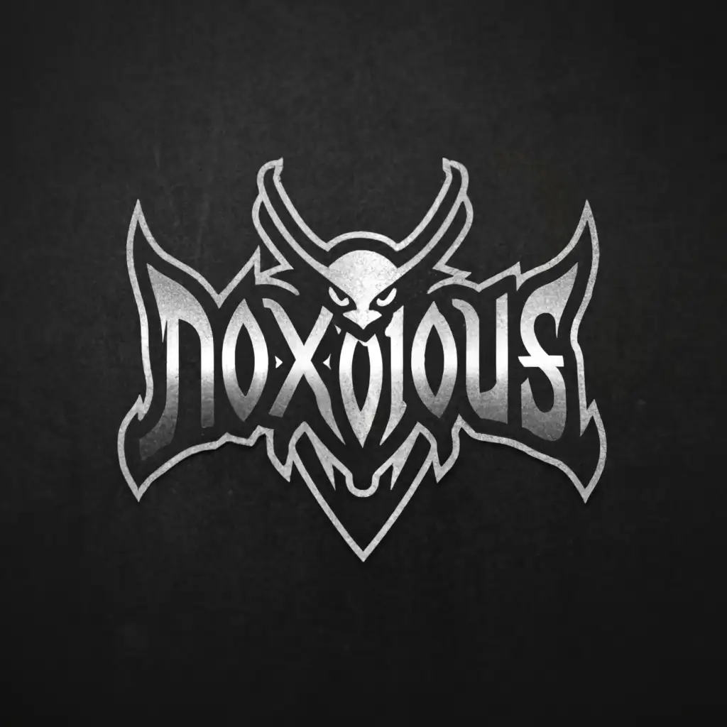 a logo design,with the text 'Noxious', main symbol:Pokemon,complex,be used in Internet industry,clear background