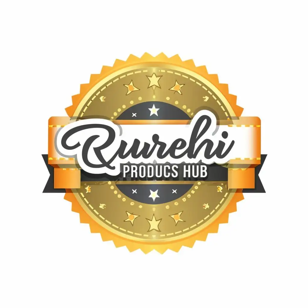 logo, coin, with the text "Qureshi Products Hub", typography, be used in Retail industry