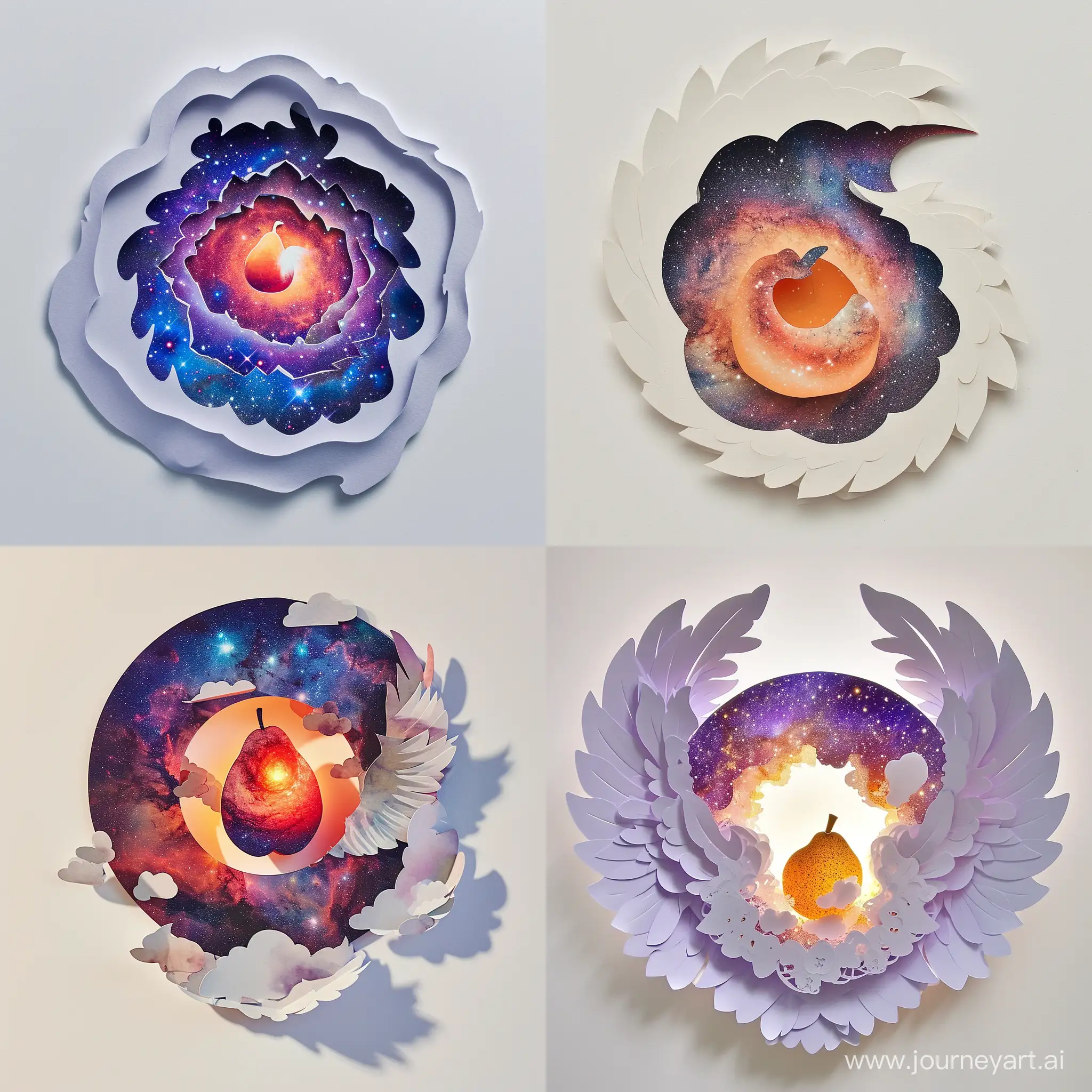 Forbidden-Fruit-in-Angelic-Galaxy-Paper-Cutout-Double-Exposure