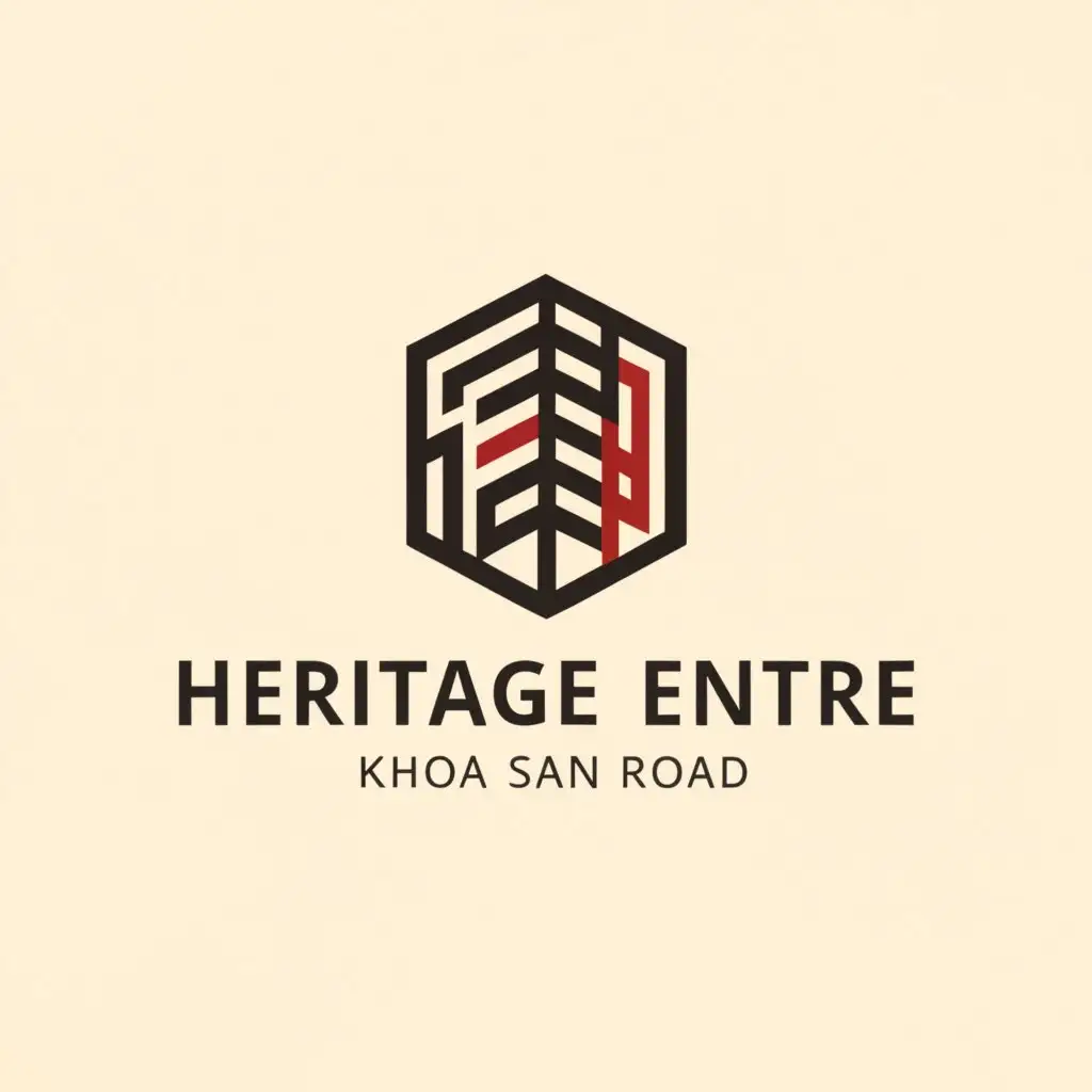 a logo design,with the text "heritage centre", main symbol:Khoa san Heritage centre,Moderate,clear background