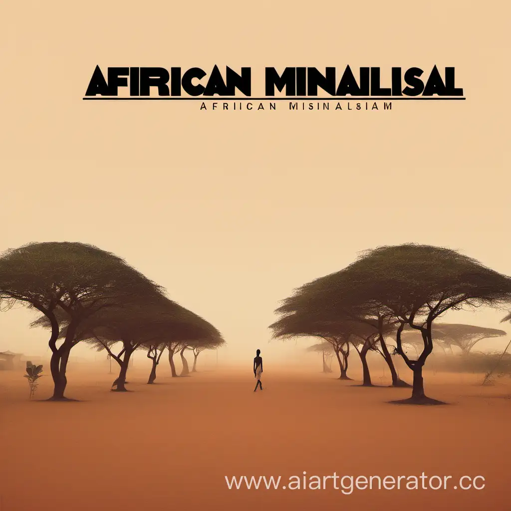 track cover African  minimalism