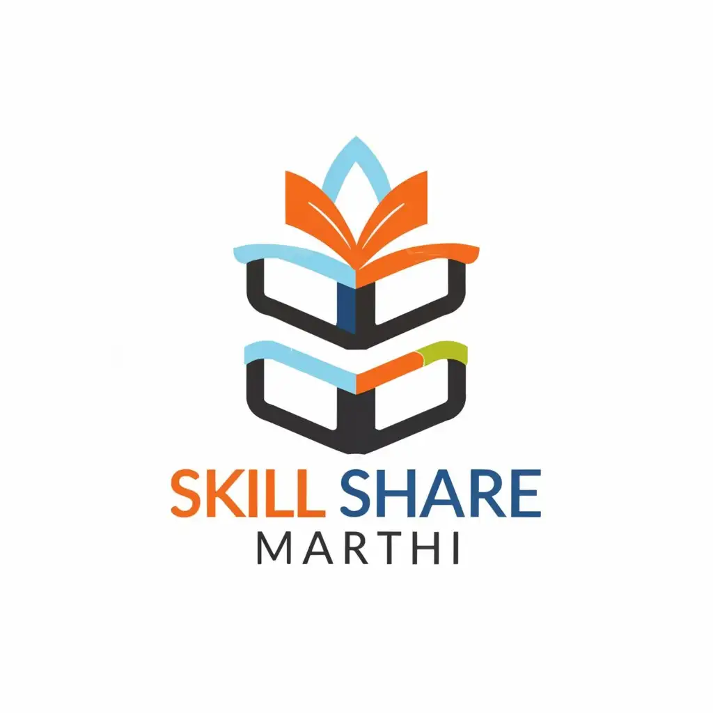 LOGO-Design-for-Skill-Share-Marathi-Symbolizing-Information-and-Education-in-the-Education-Industry