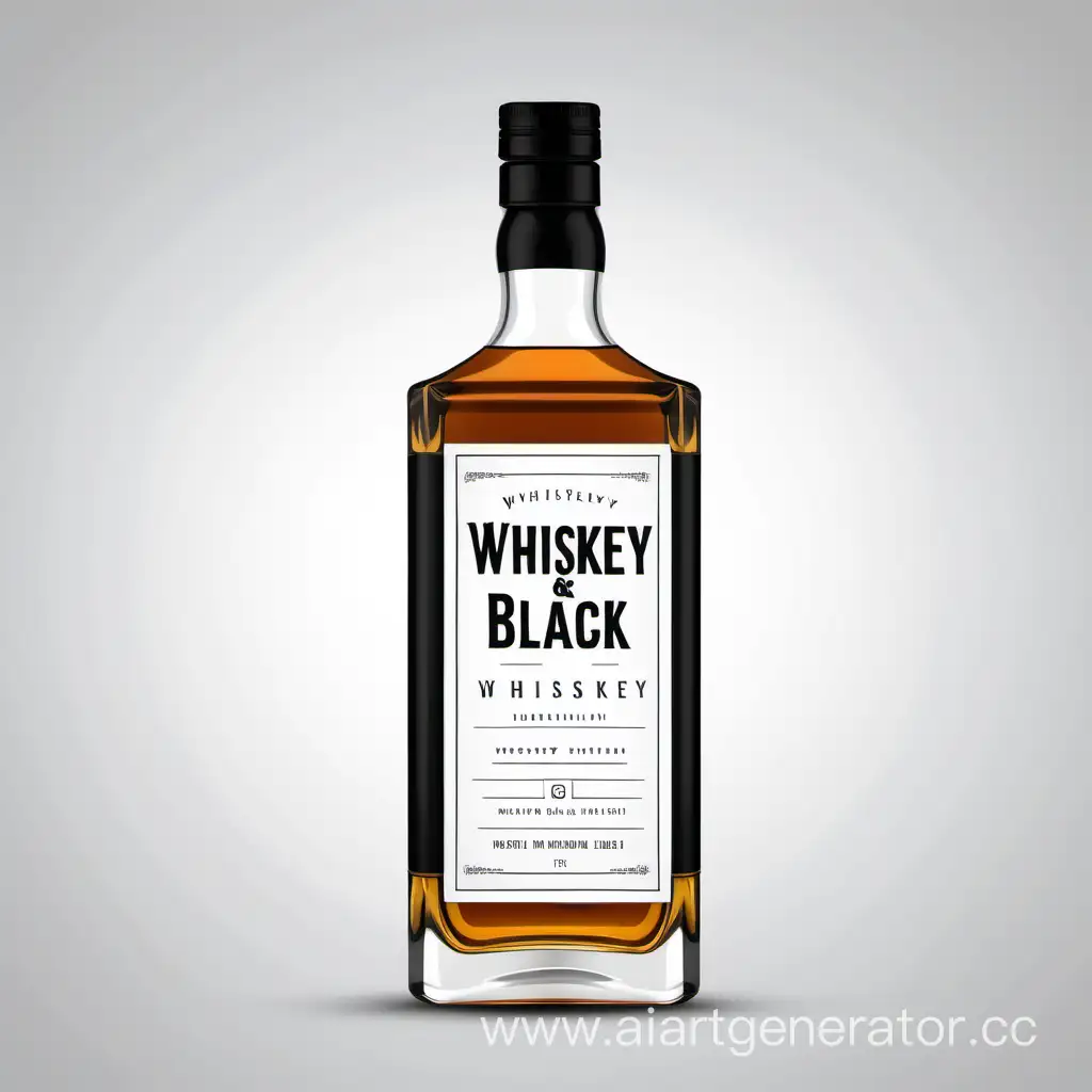 Elegant-Black-and-White-Minimalism-Whiskey-Label-Design