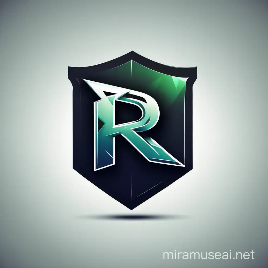 Dynamic R Gaming Logo for Branding