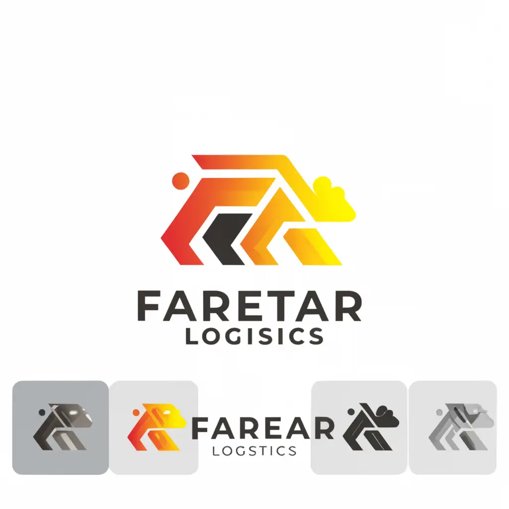 a logo design,with the text 'farbear logistics', main symbol:Bear,Minimalistic,be used in Retail industry,clear background