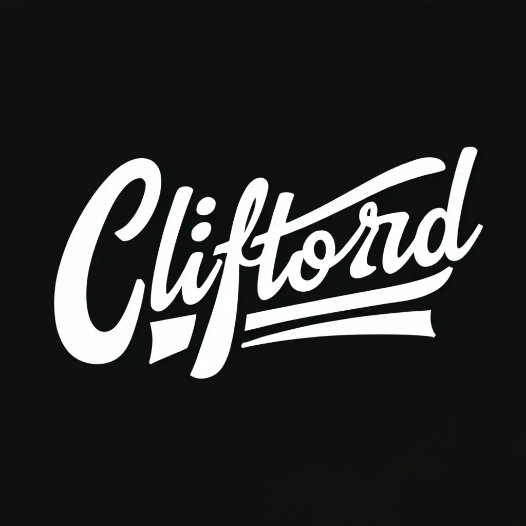 LOGO-Design-For-Clifford-Bold-Typography-Logo-for-a-Band