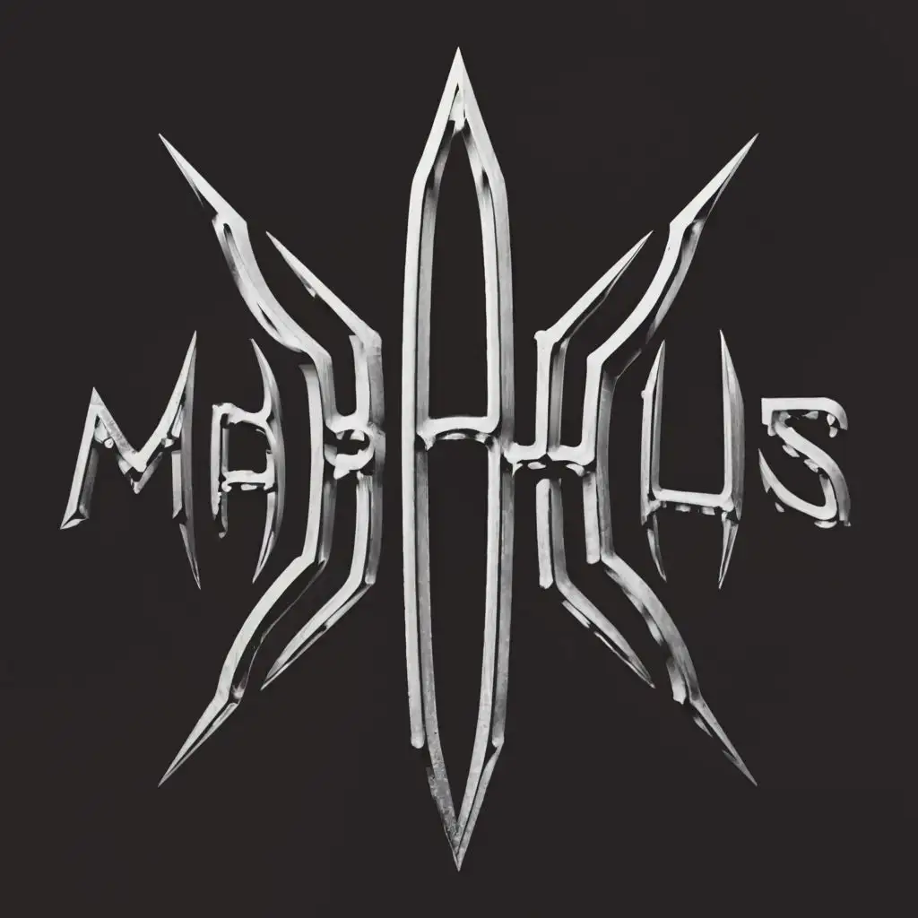 LOGO-Design-For-MORPHEUS-Silver-Devils-Alphabet-Emblem