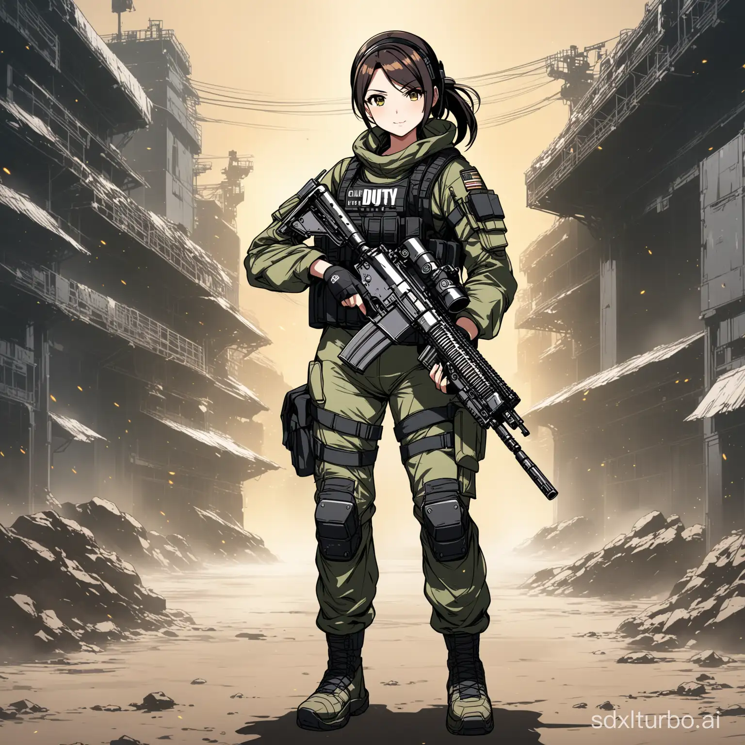 Futuristic-Anime-Art-Tactical-Armored-Girl-in-Call-of-Duty-Style