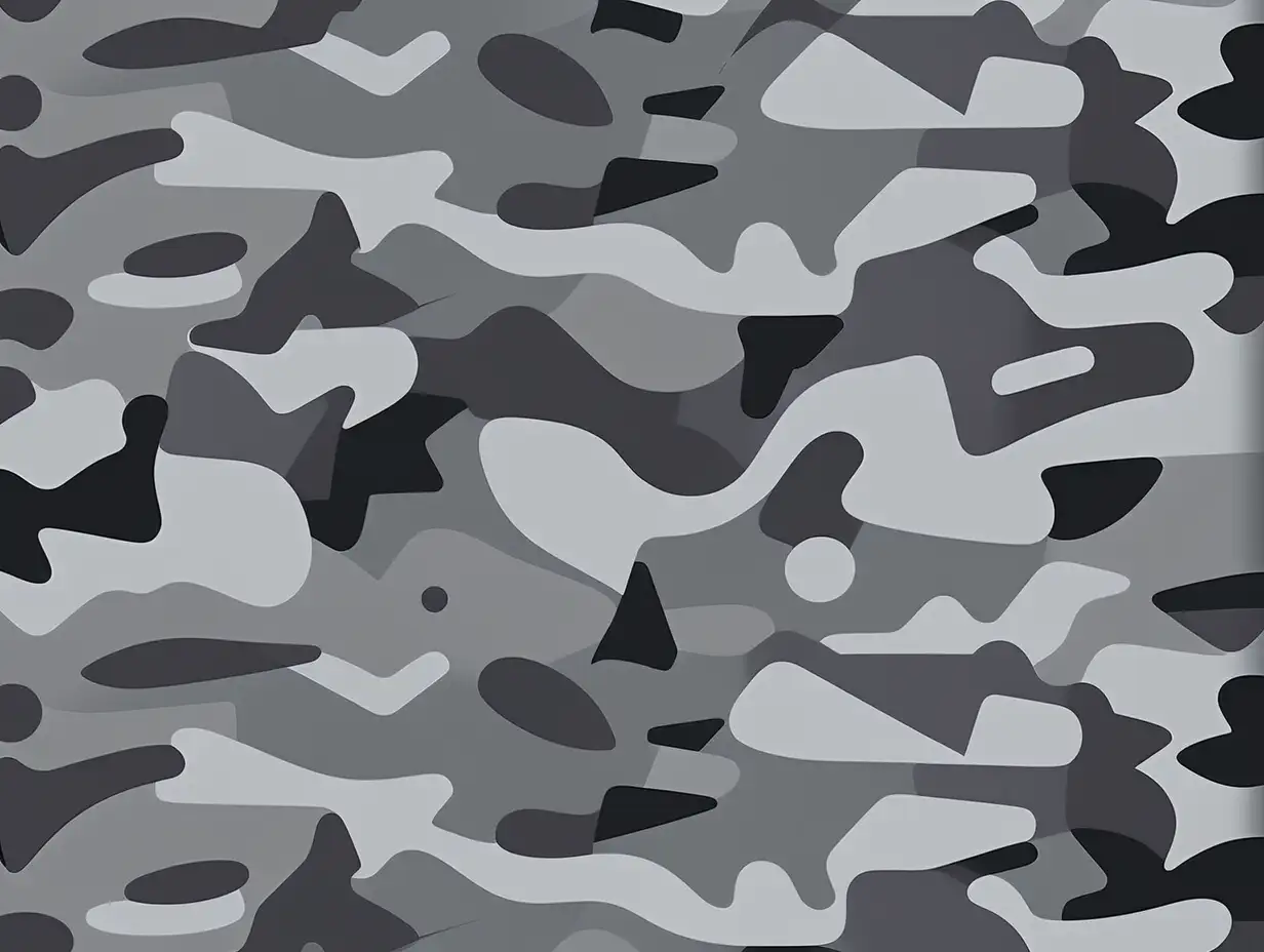 HighQuality 3Tone Grey Camouflage Military Texture
