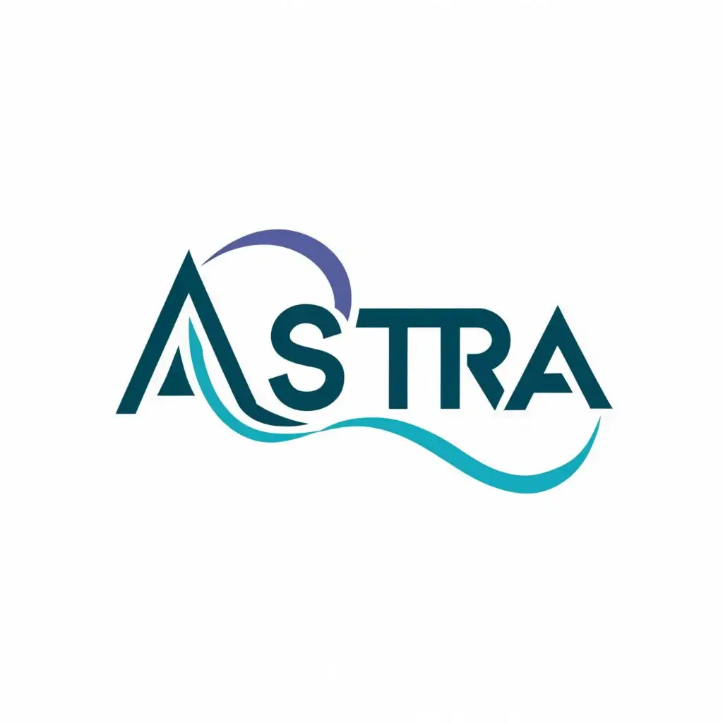 logo, Astra Family, with the text "ASTRA", typography, be used in Finance industry