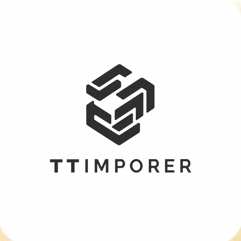 LOGO-Design-For-TTiMporter-Minimalistic-Symbol-Emblem-for-Internet-Industry