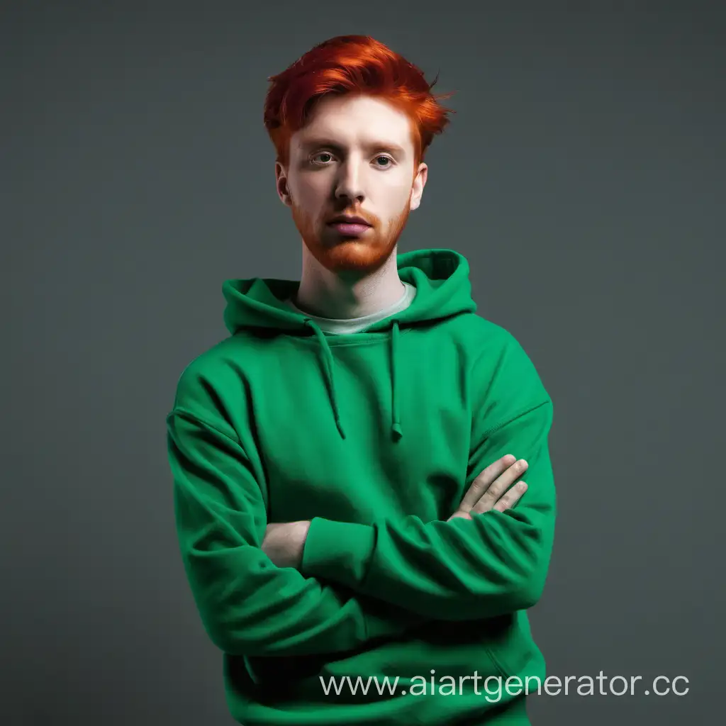 Vibrant-RedHaired-Man-in-a-Cosmic-Green-Sweatshirt