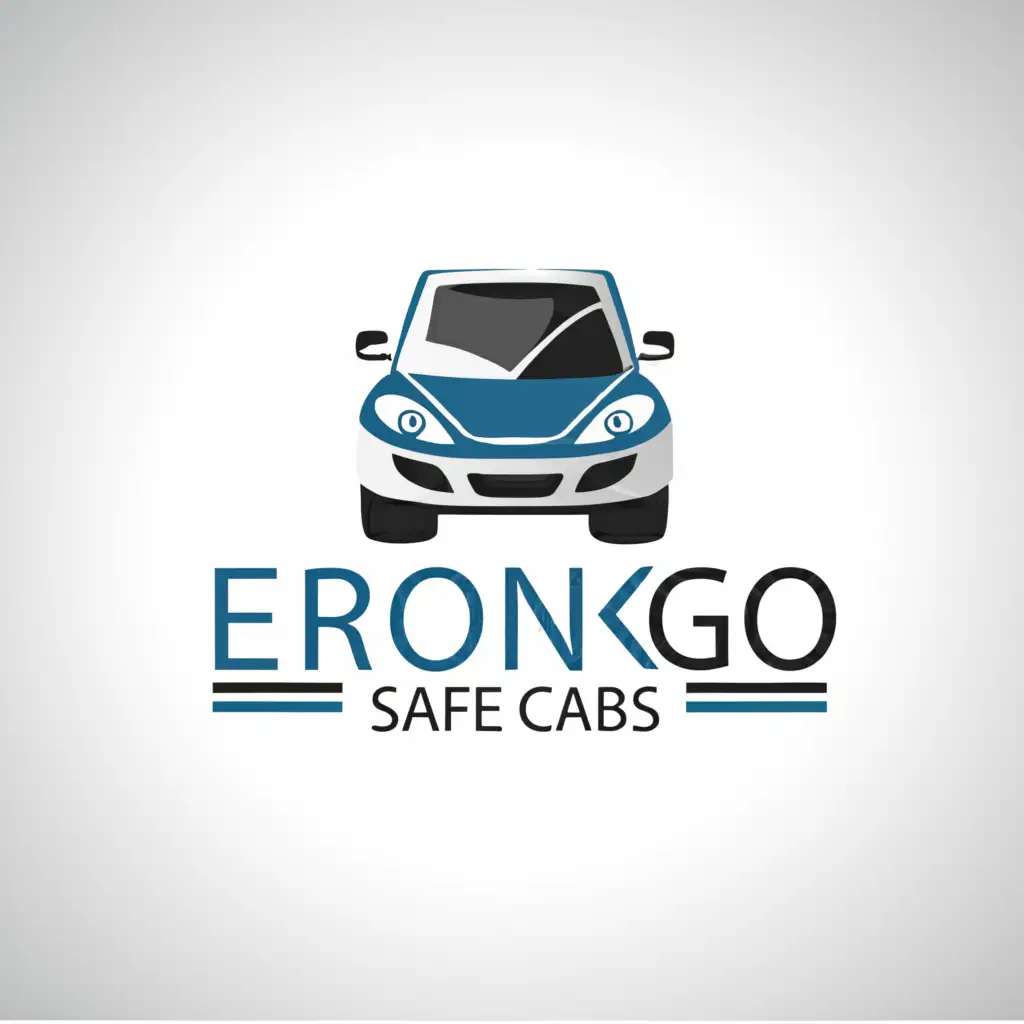 a logo design,with the text "Erongo Safe Cabs", main symbol:We Deliver,Moderate,clear background