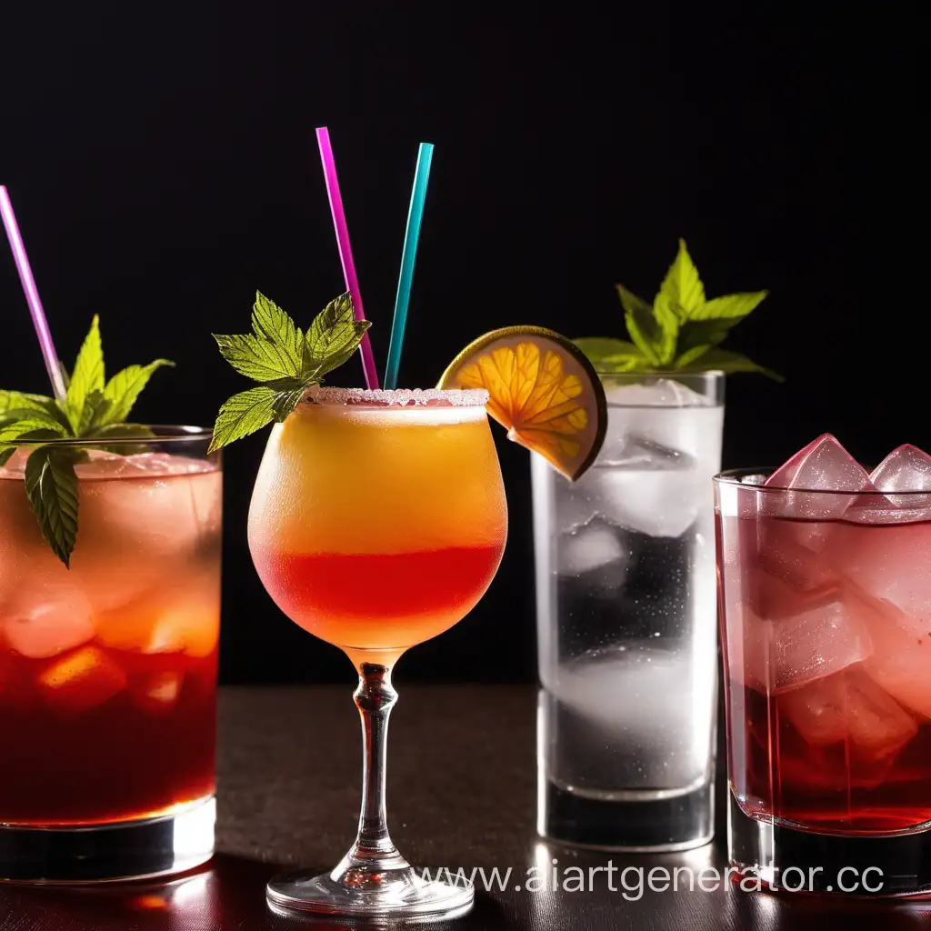 Colorful-Cocktail-Mixology-in-Vibrant-Glassware