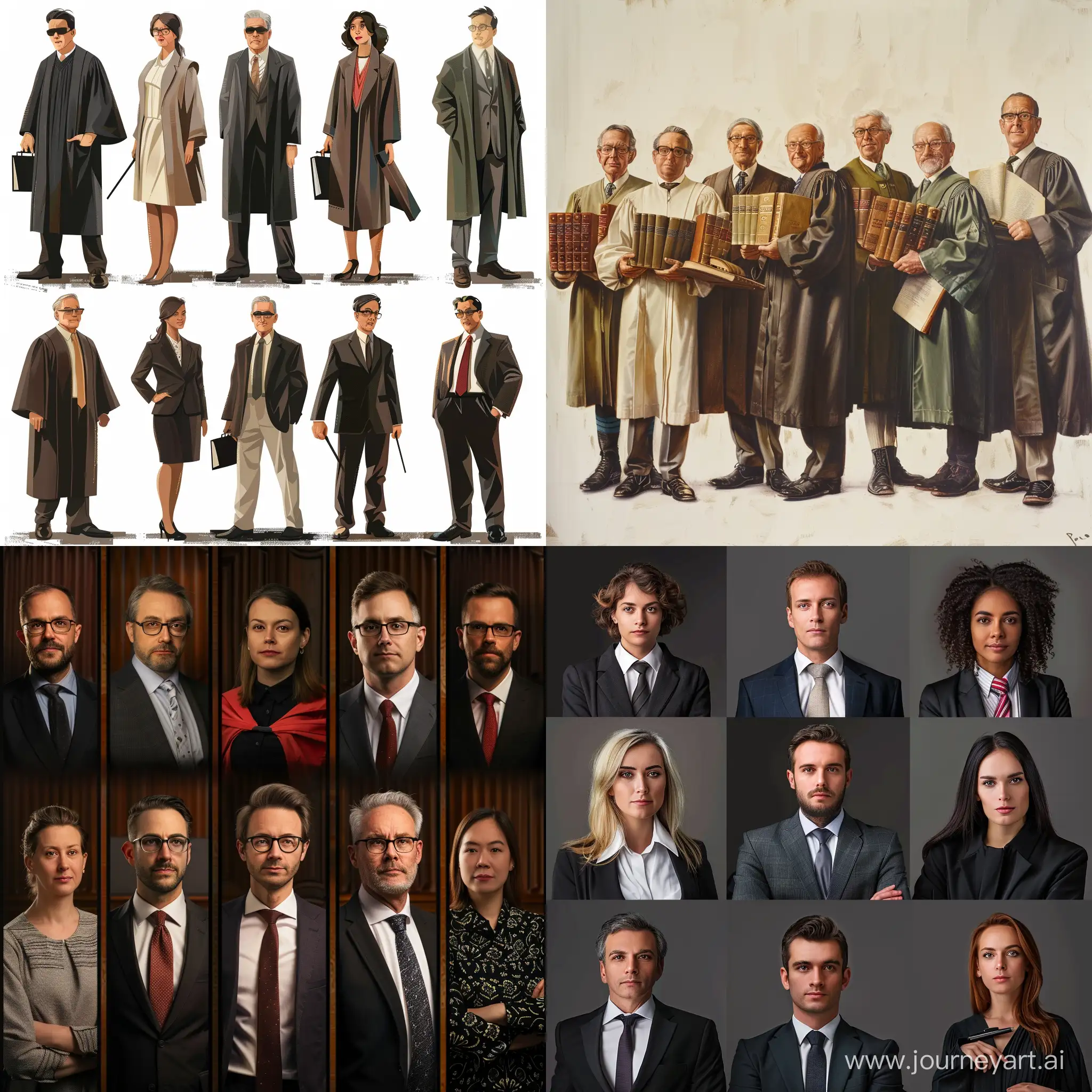 Разновидности юристов 
