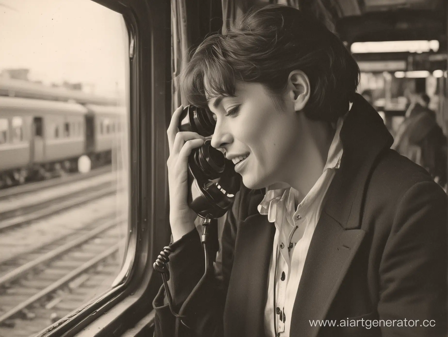 поезд телефонная любовь