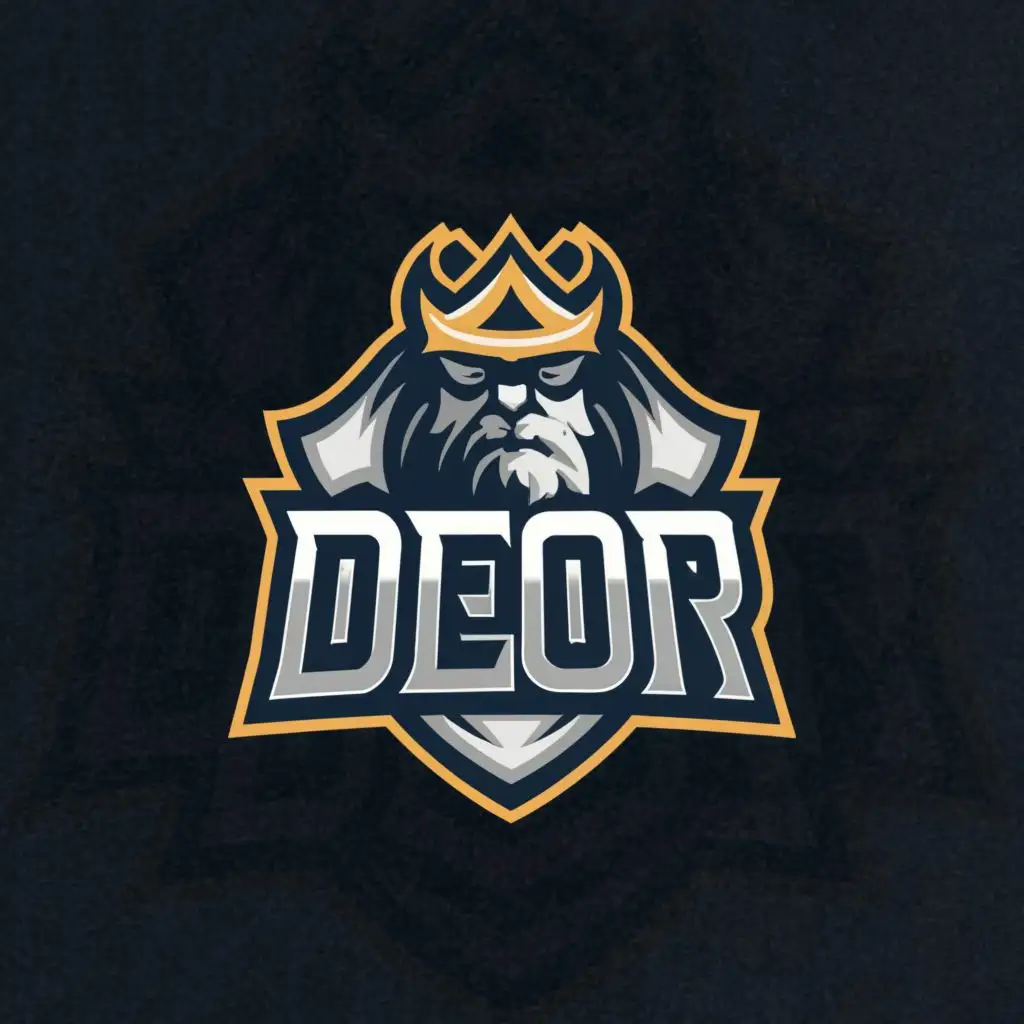 logo, kings, with the text "DEOR", typography