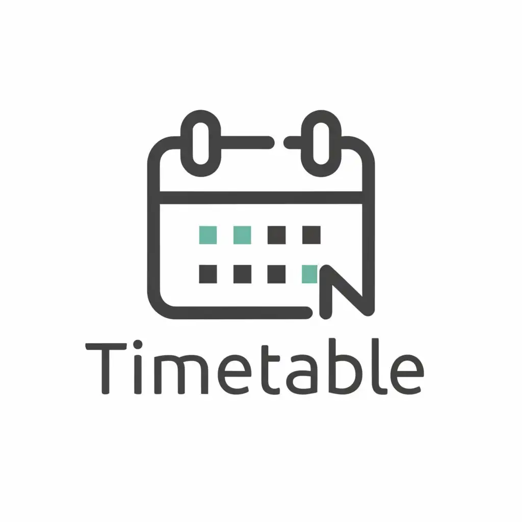 LOGO-Design-For-Timetable-Calendar-Inspired-with-Moderate-and-Clear-Background