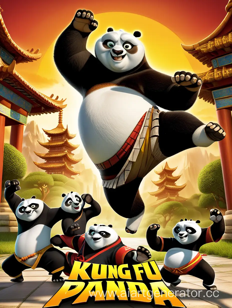 Martial-Arts-Mastery-with-Kung-Fu-Panda-Animated-Adventure-in-Action